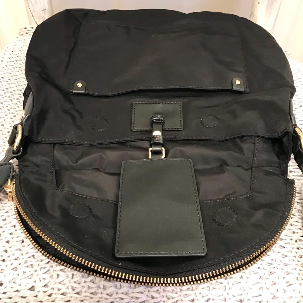 Marc Jacobs New York preppy Nylon Natasha Crossbosy Bag Black